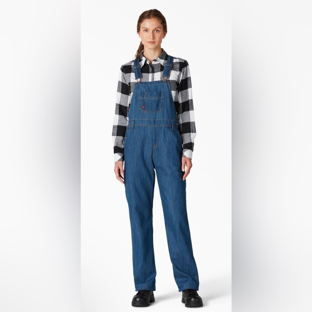 Dickies Blue Overalls Classic Denim Style
